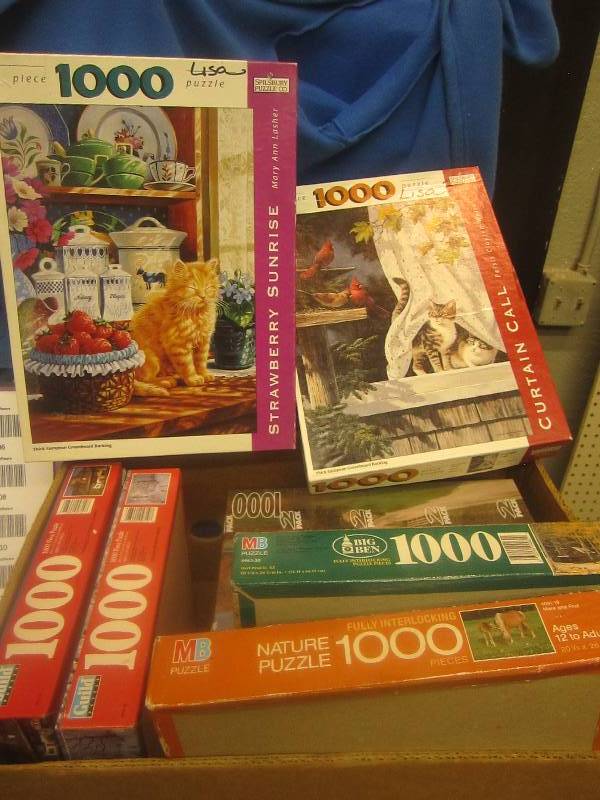 Box of puzzels ...