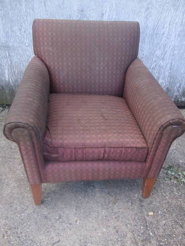 used arm chair- needs cleaning ...
