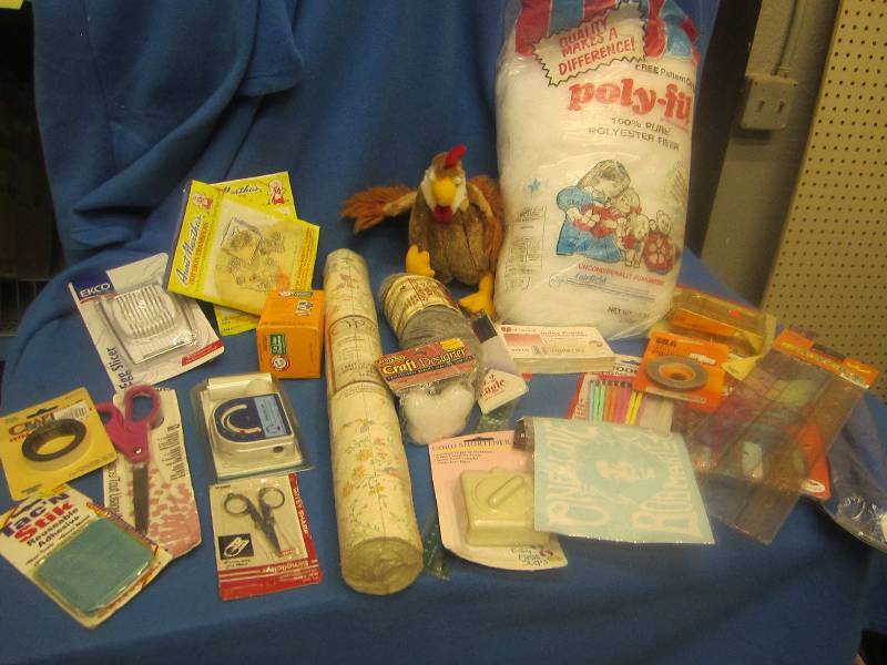 mixed lot of crafting items  most o...