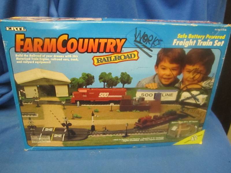 Vintage Ertle farm country rail roa...