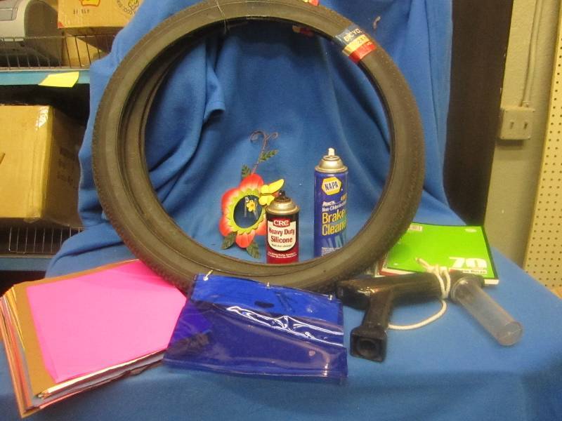 2 new 24 by 1.75 bicycle tires with...