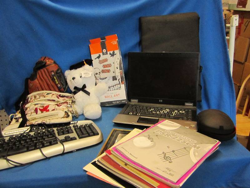 large mixed lot of computers, keybo...