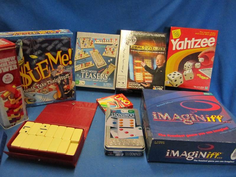 Lot of board games ...