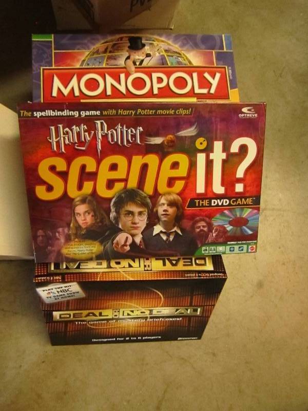 Lot of deal or no deal, harry potte...