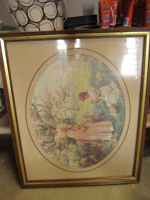 Framed pictures of children ...
