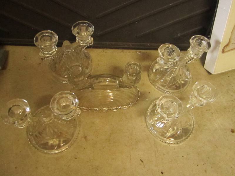 Lot of 5, double placement candle h...