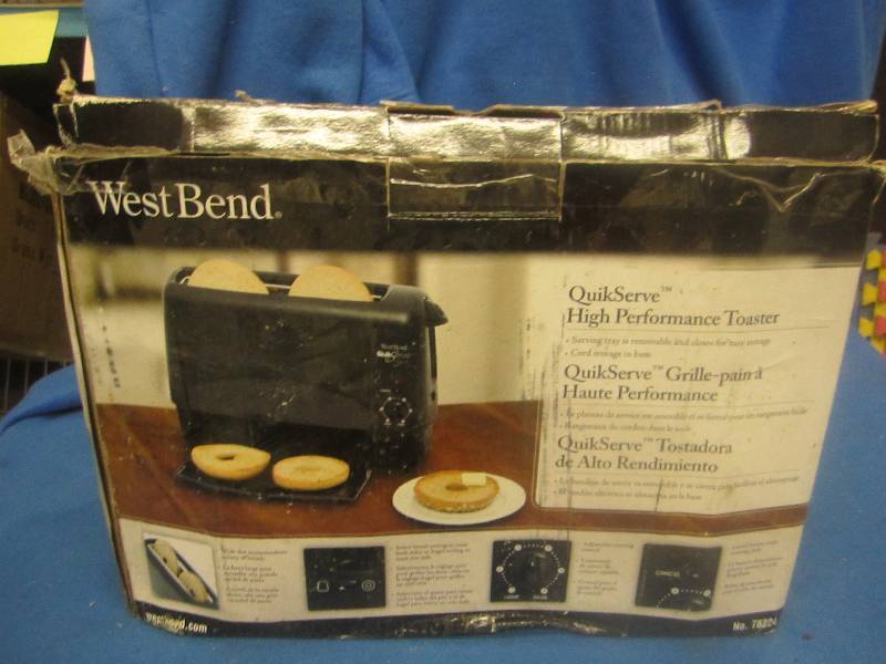 West blend toaster...