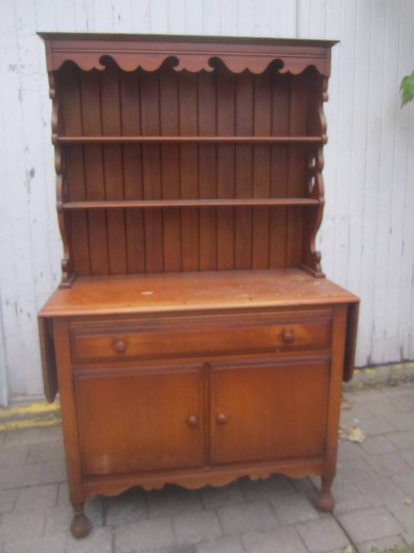 Very nice old wooden display 38x16x...