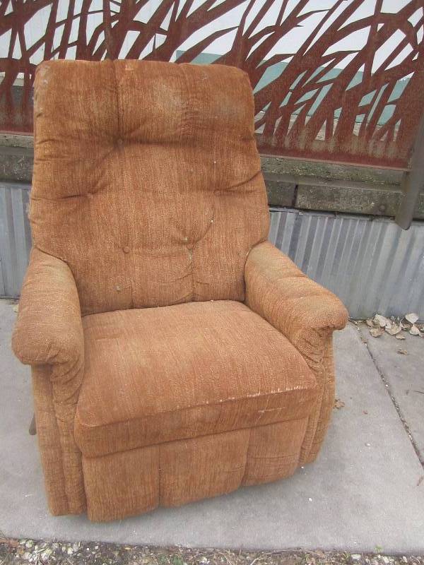 reclining chair 45 in tall...