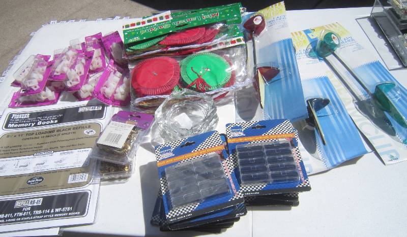 NEW -- BOX LOTS - GREAT FOR GARAGE SALES, FLEA MARKETS OR STORE