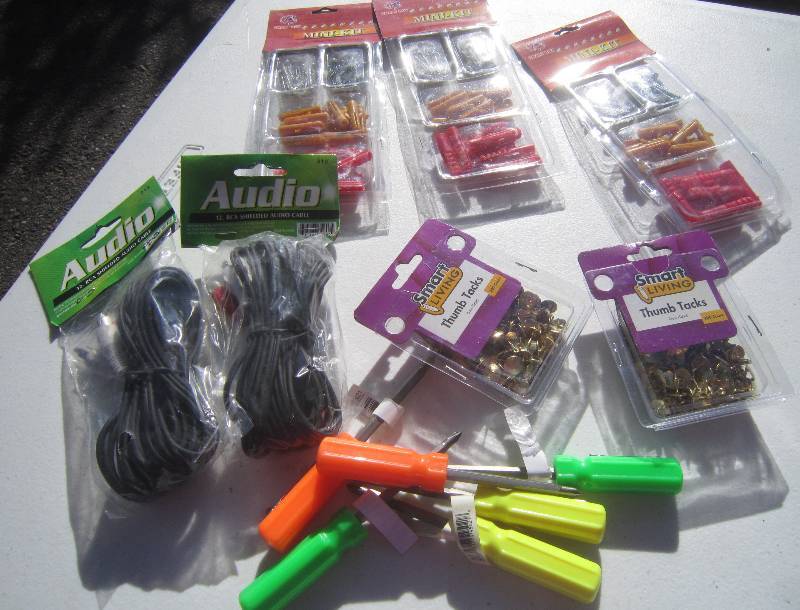 NEW -- BOX LOTS - GREAT FOR GARAGE SALES, FLEA MARKETS OR STORE