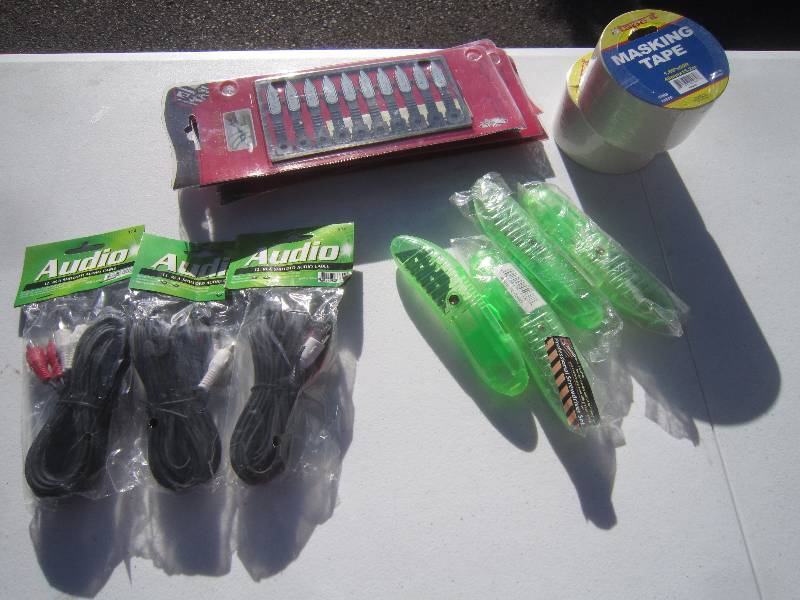NEW -- BOX LOTS - GREAT FOR GARAGE SALES, FLEA MARKETS OR STORE