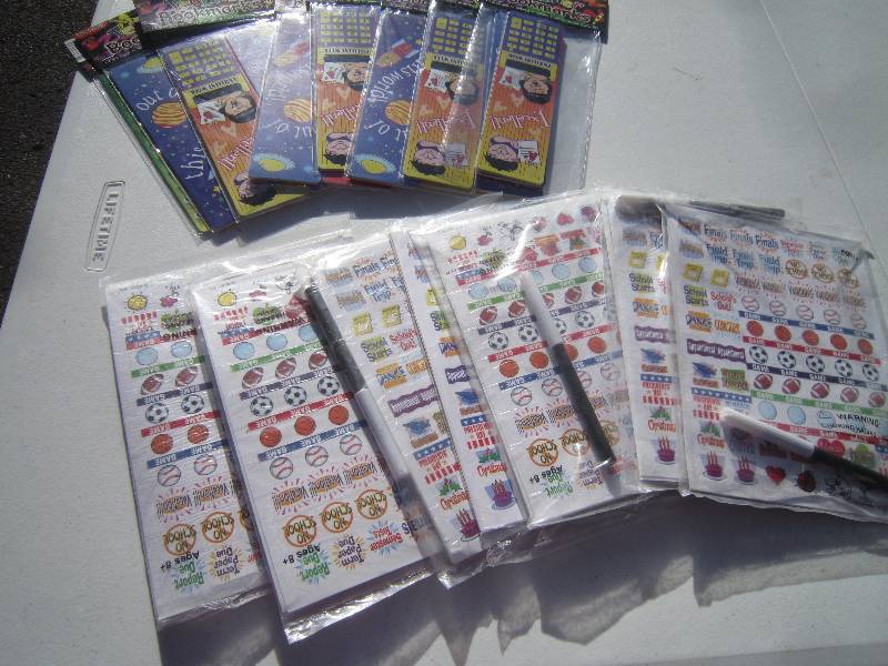 NEW -- BOX LOTS - GREAT FOR GARAGE SALES, FLEA MARKETS OR STORE