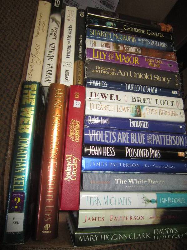 BOX LOT OF BOOKS