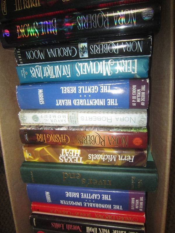 BOX LOT OF BOOKS