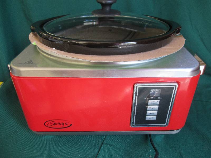 lot 30 image: Ginnys 4.5 Quart Digital Slow Cook...