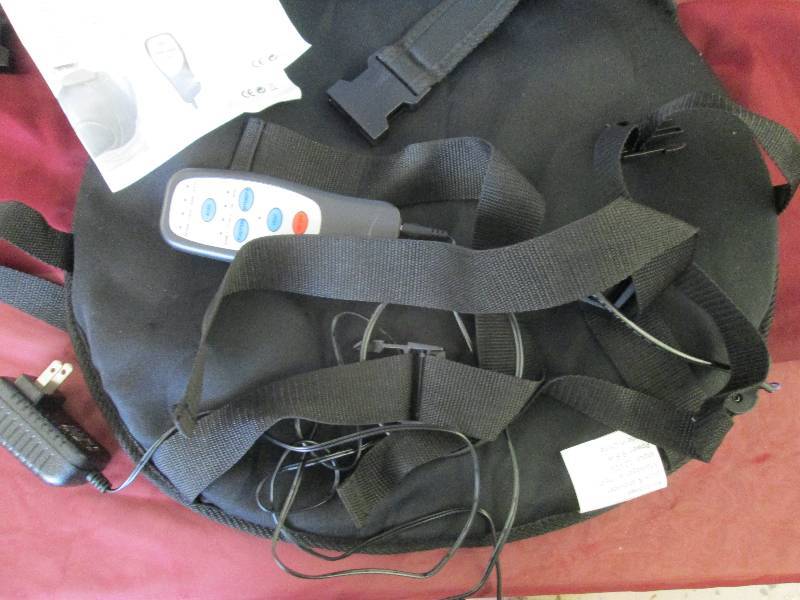 lot 124 image: New Comfort For Tired, Aching Back ...