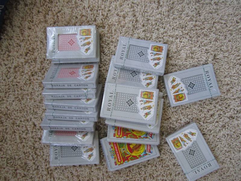 Lot of 18 card packs...