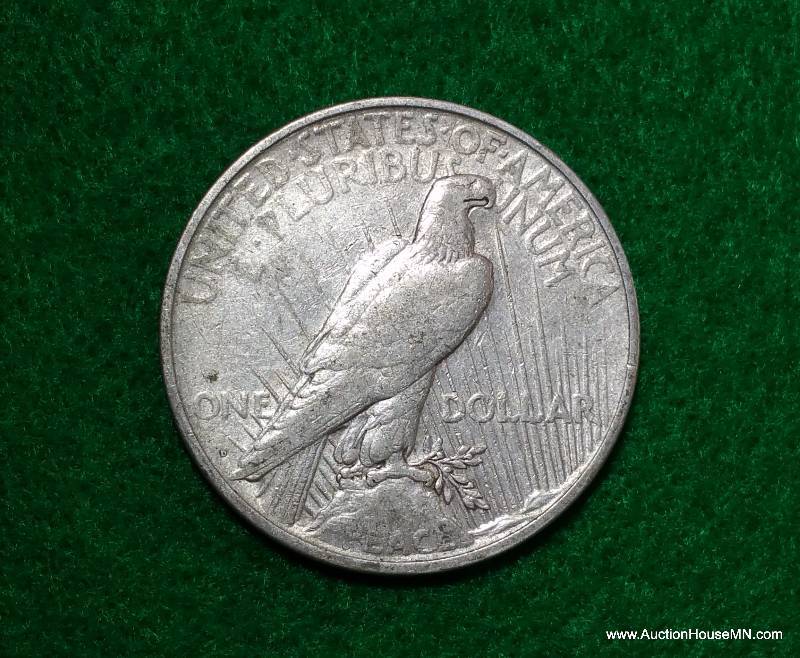 1922 D Peace Silver Dollar
