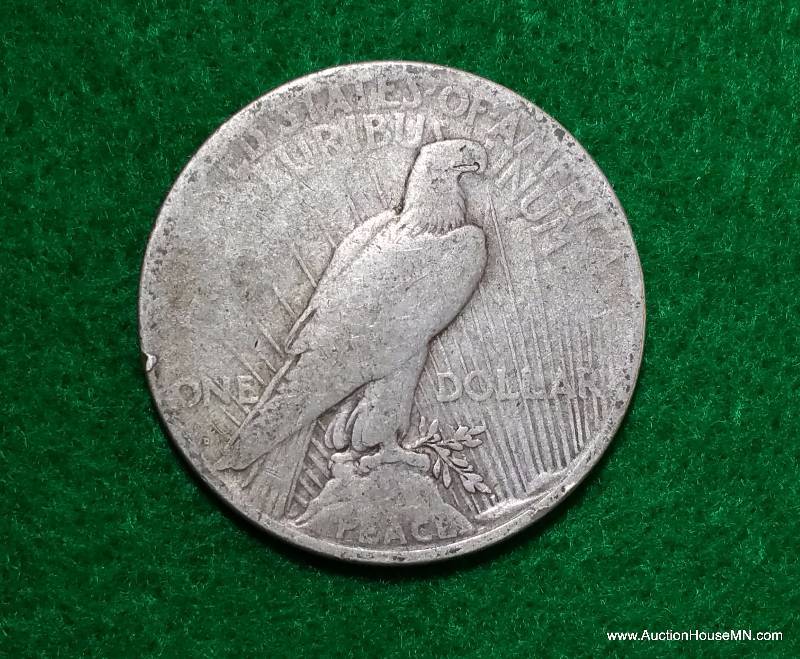 1922 D Peace Silver Dollar