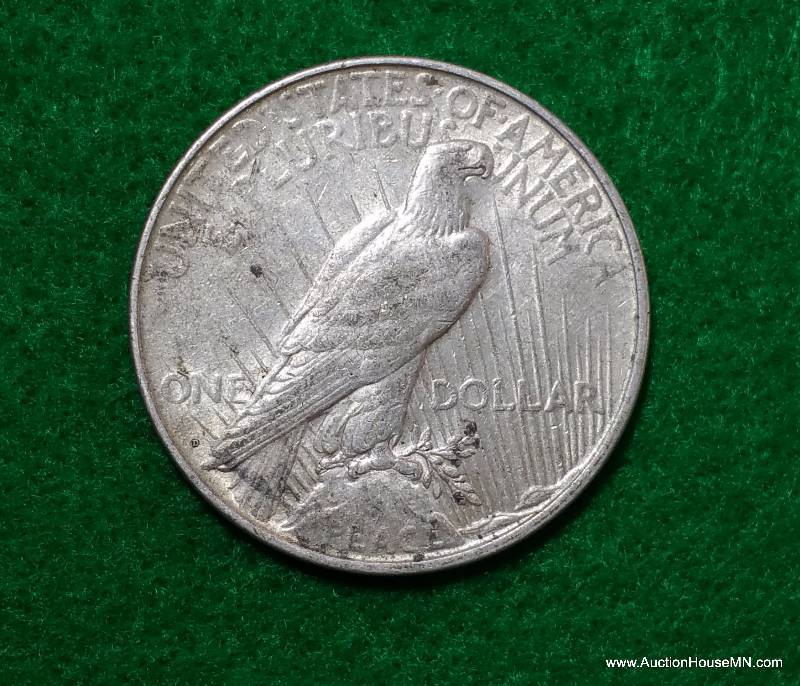 1923 D Peace Silver Dollar