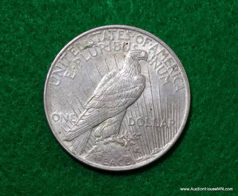 1923 D Peace Silver Dollar