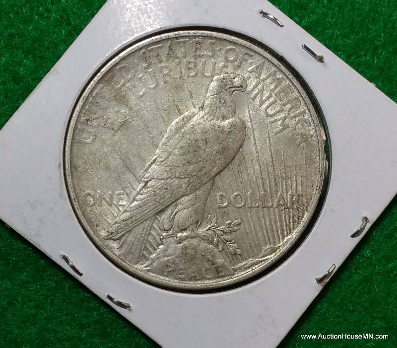 1923 D Peace Silver Dollar