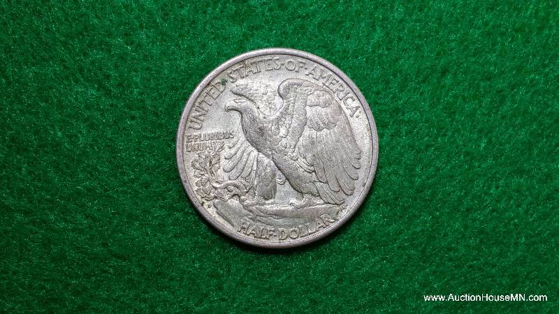 1934 D Walking Liberty Silver Half Dollar