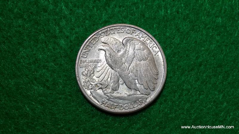 1941 D Walking Liberty Silver Half Dollar