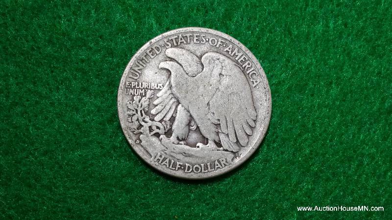 1941 D Walking Liberty Silver Half Dollar