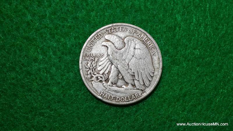 1942 P Walking Liberty Silver Half Dollar