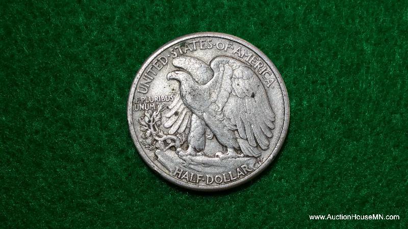 1946 D Walking Liberty Silver Half Dollar