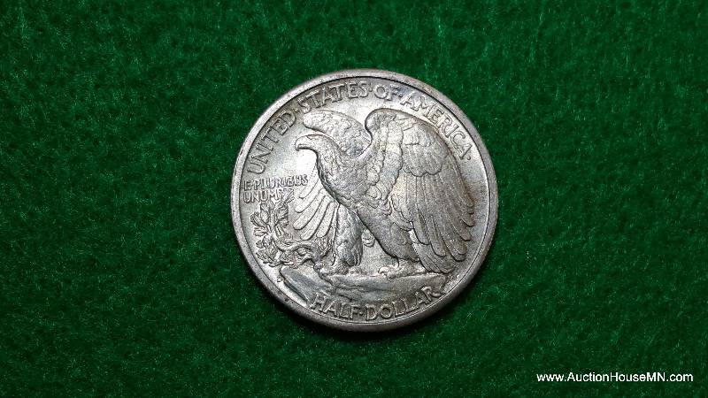1944 D Walking Liberty Silver Half Dollar