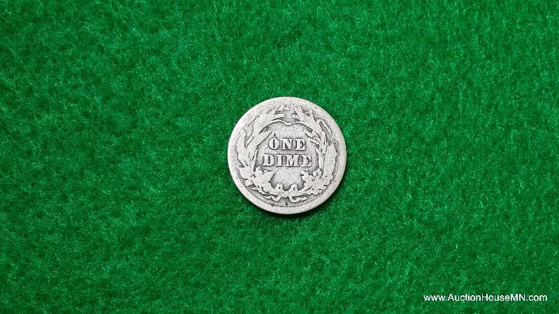 1912 Barber Silver Dime
