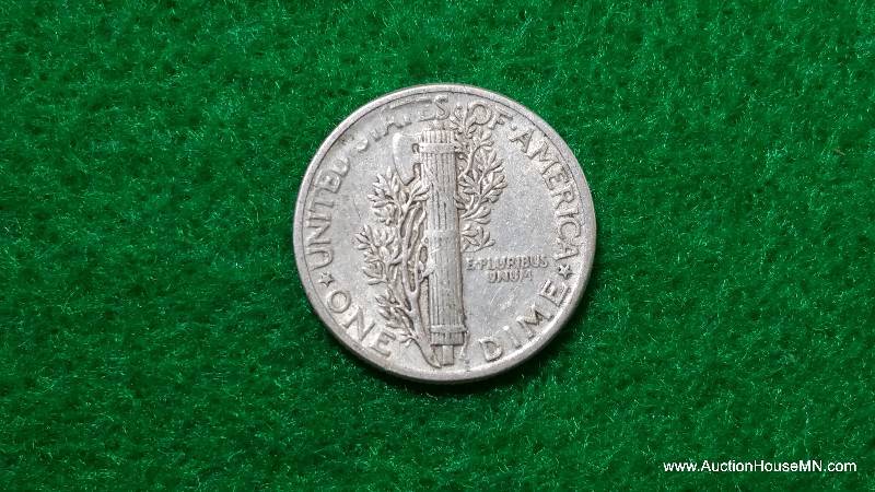 1945 Mercury Silver Dime