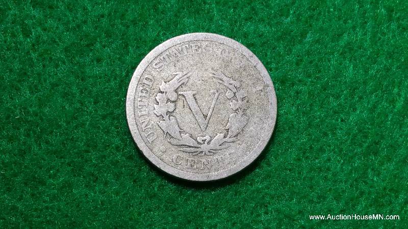 1896 Liberty V Nickel