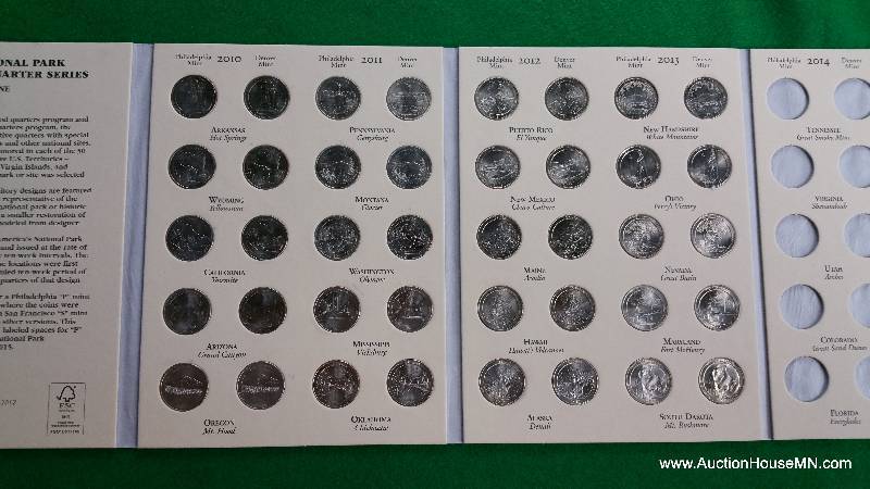 Americas National Park Commemorative Quarters Volume I 2010-2015