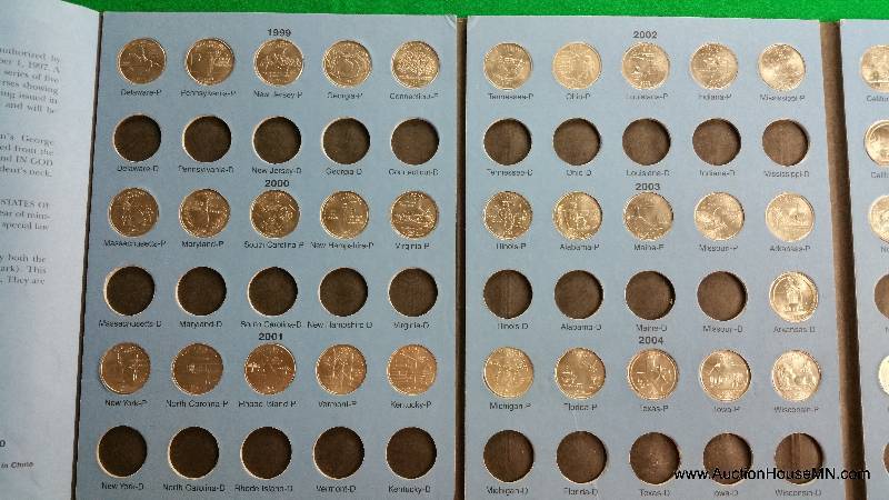 State Quarter Book  Older Whitman Wheat Cent Book