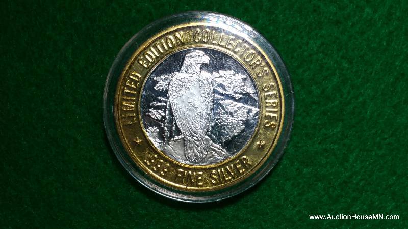 Mystic Lake .999 Fine Silver Collectors Coin - Eagle