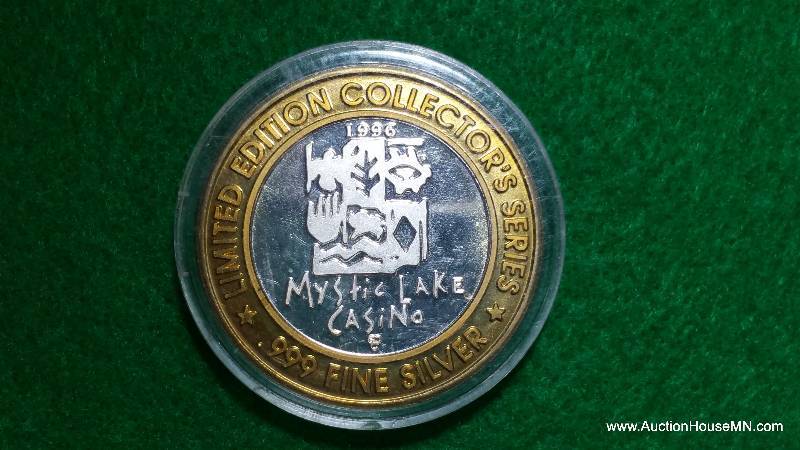 Mystic Lake .999 Fine Silver Collectors Coin - Deer