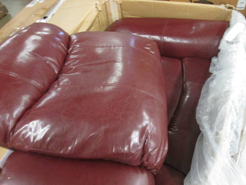 Nailhead Recliner open box, damaged...