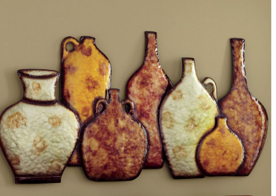 Grand Canyon River Vase Wall Art op...