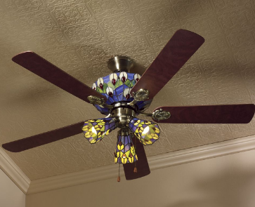 Jeweltone Ceiling Fan open box, unt...