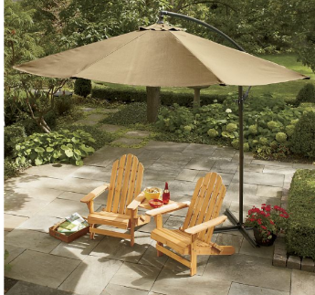 Offset Tilting Umbrella open box Re...