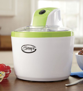 Ginnys Brand Ice Cream Maker open ...