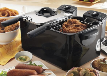 Ginnys Brand Double Deep Fryer ope...