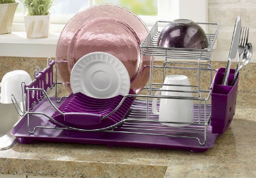 The Sophisticate Dish Rack in Pur...