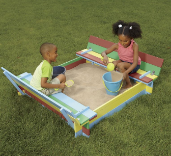 Convertible Sandbox -open box Retai...