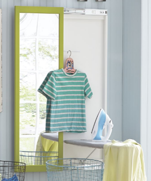 Wall-Mount Ironing Board and Mirror...