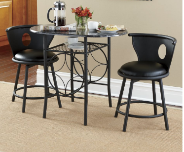 3 pc Granite Bistro Set , open box ...